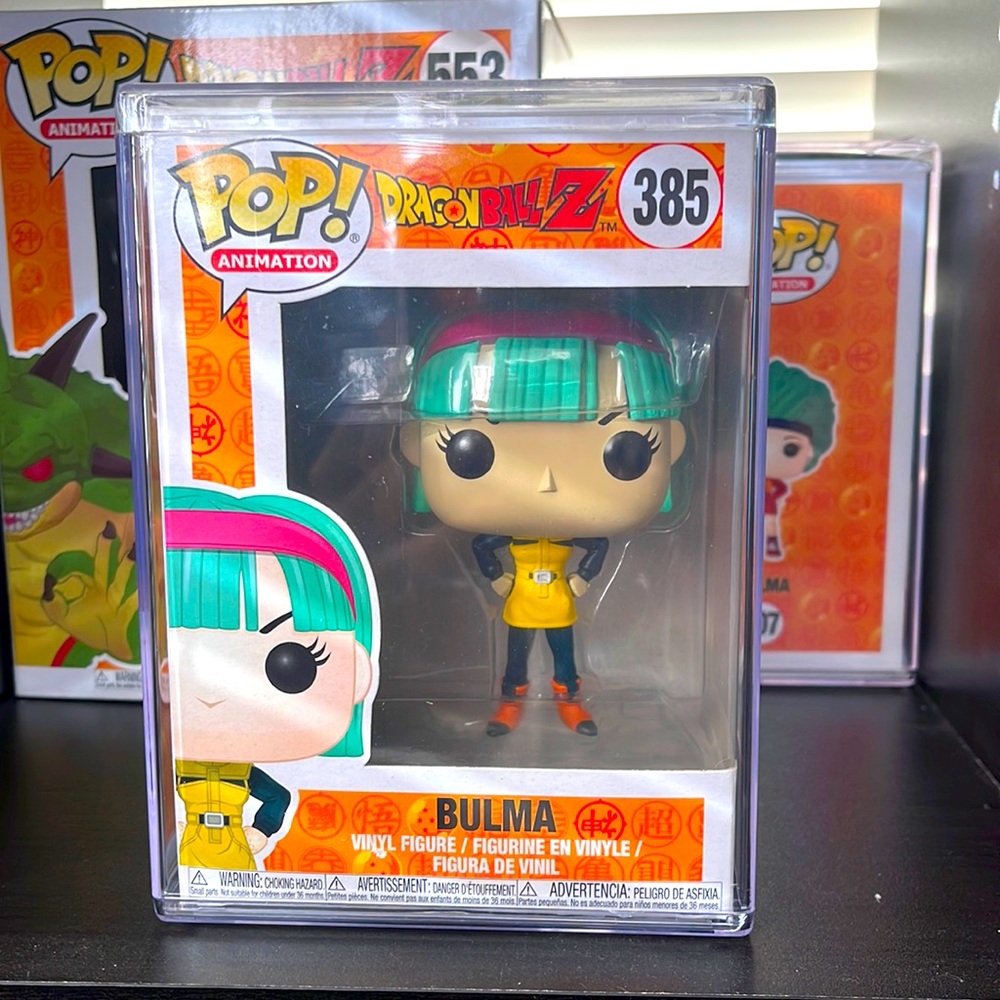 FUNK POP ANIMATION DRAGON BALL Z BULMARO #385 MEW VINYAL FIGURE